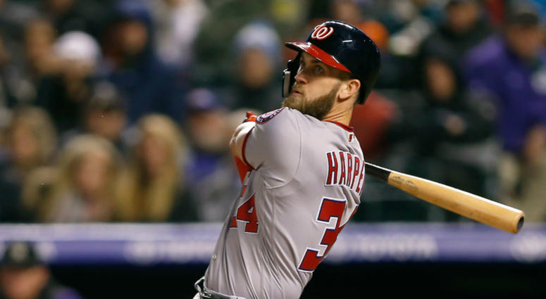 Free agent outfielder Bryce Harper. Nationals_Bryce_Harper