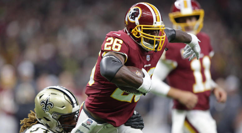 Adrian Peterson of the Washington Redskins. Adrian_Peterson_Saints
