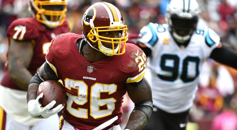 Adrian Peterson of the Washington Redskins adrian_peterson_redskins