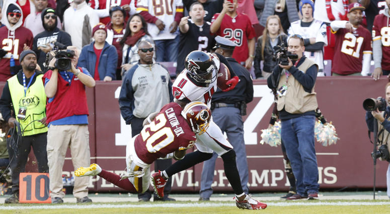 Julio Jones breaks away from Ha Ha Clinton-Dix for a fourth-quarter touchdown Ha-Ha-Clinton-Dix-Redskins