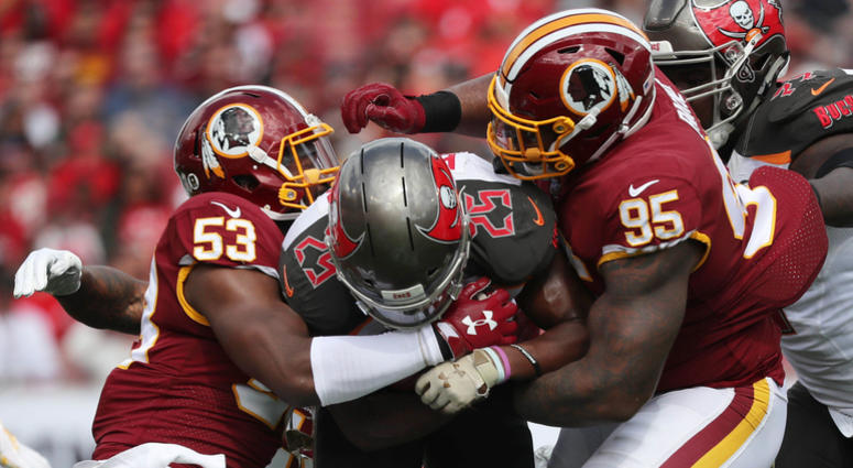 Washington Redskins vs. the Tampa Bay Buccaneers redskins_buccaneers