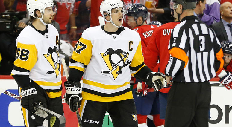 Sidney Crosby: The prime nemesis of the Caps’ playoff failures, Crosby has won three Stanley Cups during his Penguins career. But all was made right when the Caps knocked off Crosby's Pens in the the 2018 playoffs en route to their first Stanley Cup. Sidney_Crosby_Capitals