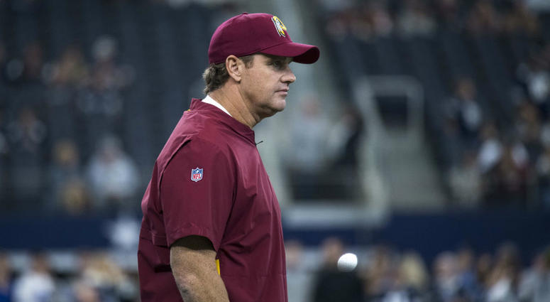 Redskins head coach Jay Gruden. Redskins_Jay_Gruden
