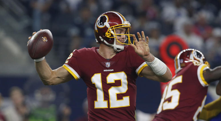 Colt McCoy of the Washington Redskins. Colt_McCoy_Cowboys