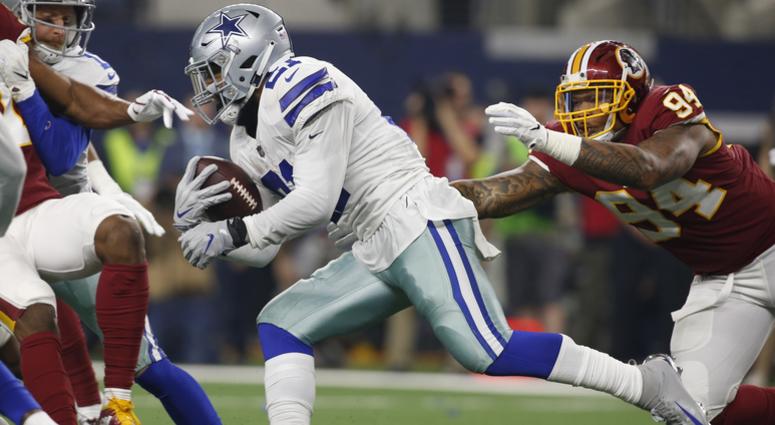 Ezekiel Elliott: The best player on the Redskins’ arch-rival, there’s little question why D.C. fans hate “Zeke.” In his Dallas career, Elliott has rushed for 484 yards and six TDs against the 'Skins, the most productive he’s been against any one opponent. Ezekiel_Elliott_Daron_Payne