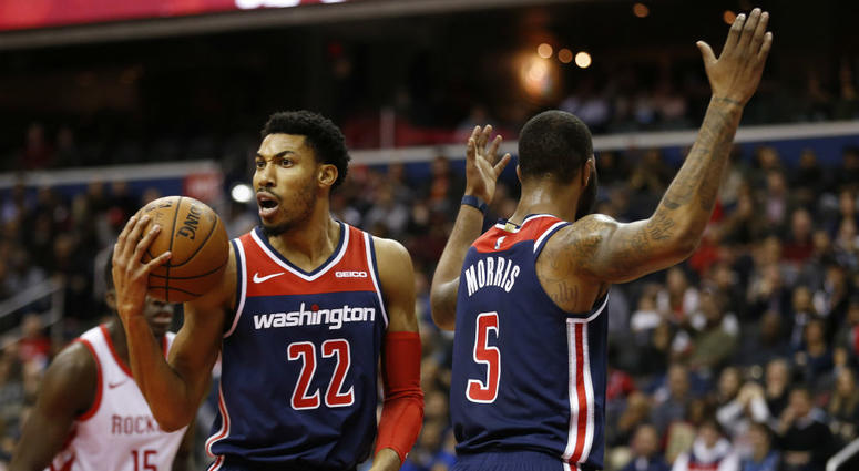 Former Wizards forwards Otto Porter and Markieff Morris. Otto_Porter_Wizards