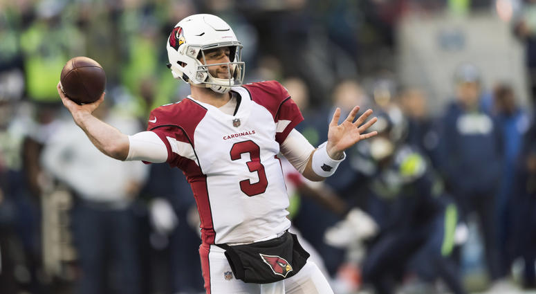 Josh Rosen throws a pass for the Arizona Cardinals. Are the Redskins still in on Josh Rosen?