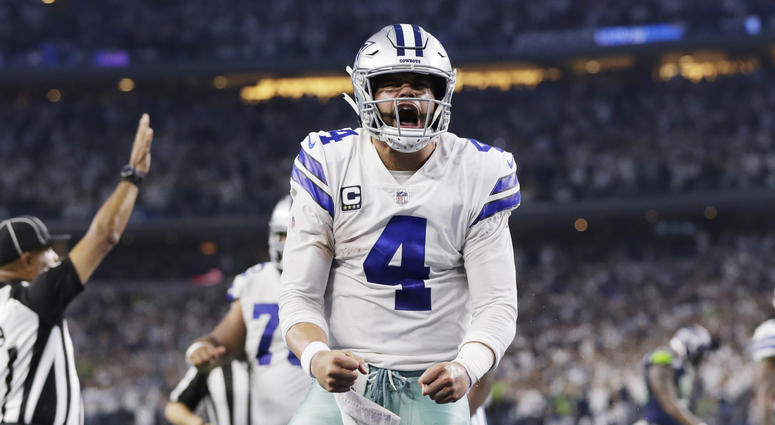 Dak Prescott of the Dallas Cowboys dak_prescott_cowboys