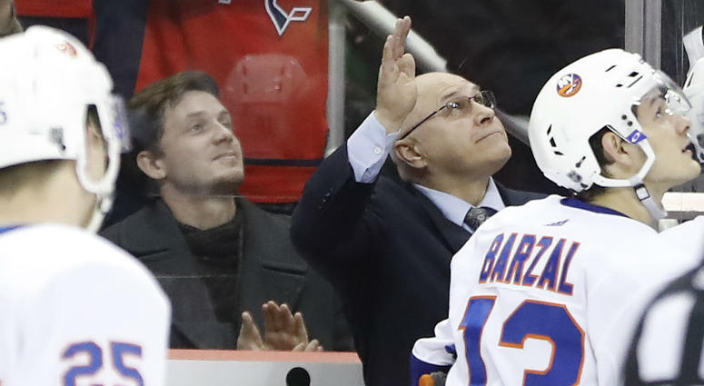 Former Capitals head coach Barry Trotz. Barry_Trotz_Capitals