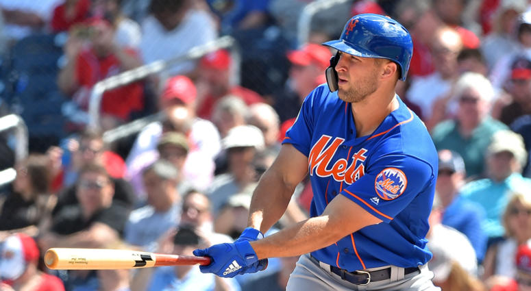 Tim Tebow of the New York Mets New York Mets prospect Tim Tebow will start year minors.