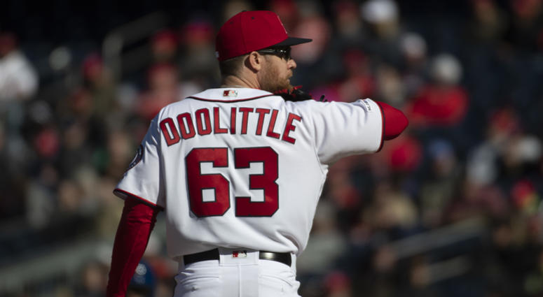 Sean Doolittle of the Washington Nationals. Sean_Doolittle