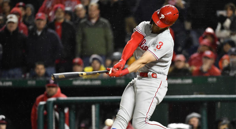 Bryce Harper returned to D.C. and Max Scherzer struck him out twice. Bryce Harper returned to D.C. and Max Scherzer struck him out twice.