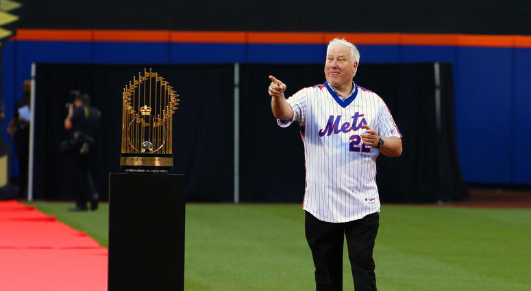 Ray Knight at a Mets game. Ray_Knight