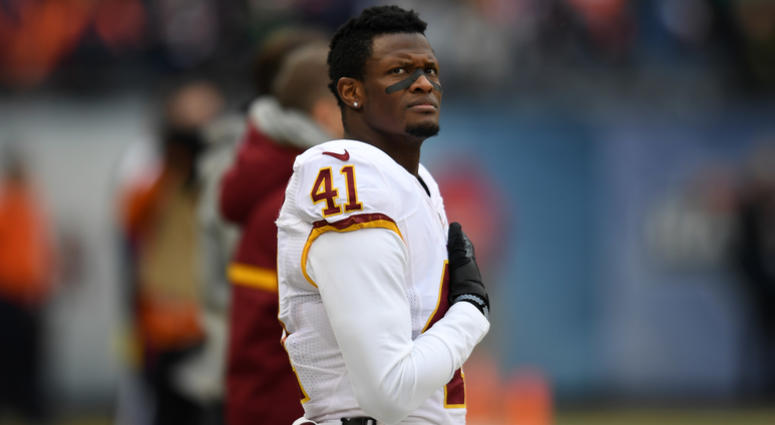 Will Blackmon as a member of the Redskins in 2016. Will_Blackmon