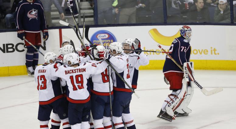 Lars Eller scores the game-winning goal in Game 2 vs. Columbus Lars_Eller_Game_Winner