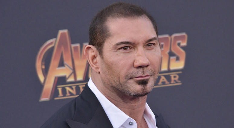 Dave Bautista arrives at the Avengers:Infinity War premiere Dave_Bautista_Avengers_Infinity_War_Premiere