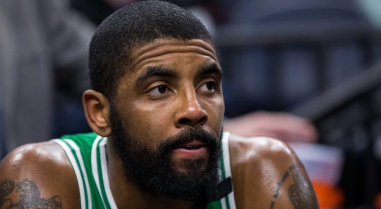 Celtics guard Kyrie Irving Celtics guard Kyrie Irving