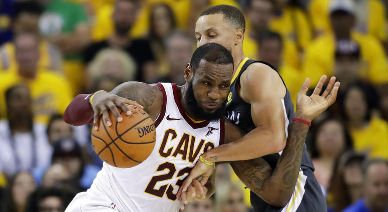 James made the announcement Sunday, July 1, 2018, on a release, saying he has agreed to a four-year, $154 million contract. ames is signing as a free agent with the Los Angeles Lakers, leaving the Cavaliers for the second time to join one of the NBA’s most iconic franchises.