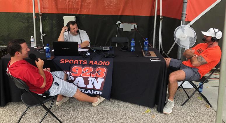 Ian Rapoport of NFL Network joins Bull and Fox at Browns Training Camp Ian Rapoport of NFL Network joins Bull and Fox at Browns Training Camp