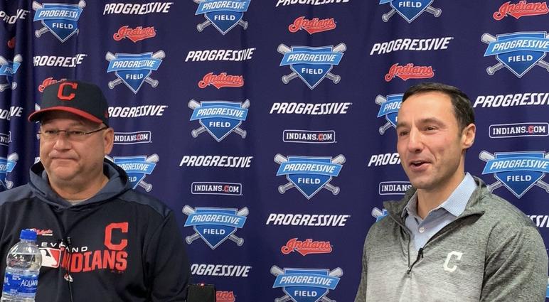 Chris Antonetti and Terry Francona Chris Antonetti and Terry Francona