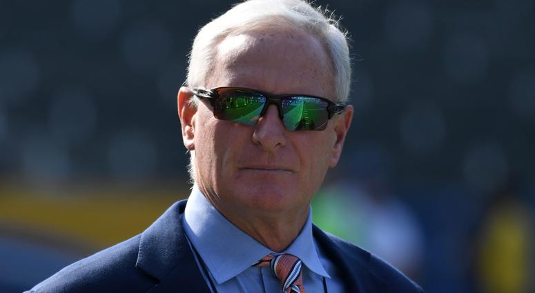 Cleveland Browns owner Jimmy Haslam reacts during an NFL football game against the Los Angels Chargers at StubHub Center Jimmy Haslam Cleveland Browns owner