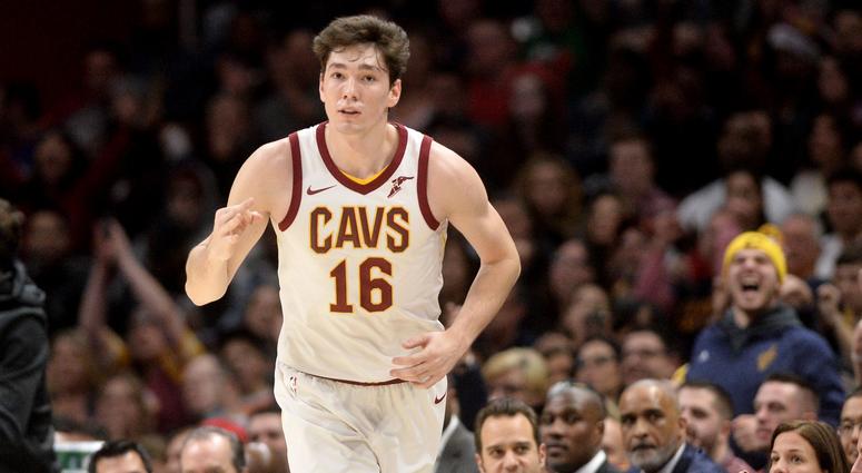 Cleveland Cavaliers forward Cedi Osman Cleveland Cavaliers forward Cedi Osman