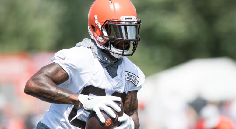 Cleveland Browns wide receiver Jarvis Landry (80) during training camp at the Cleveland Browns Training Complex. Cleveland Browns wide receiver Jarvis Landry (80) during training camp at the Cleveland Browns Training Complex.