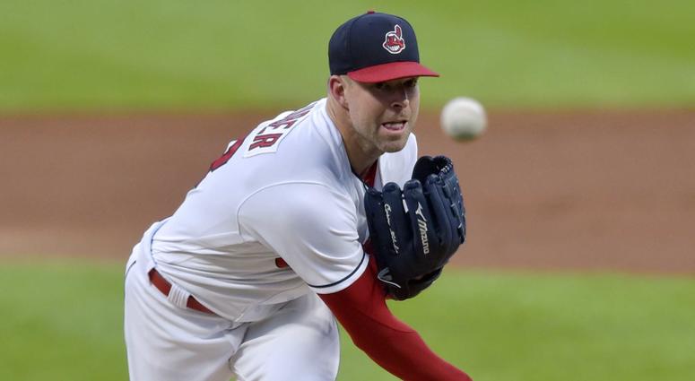 Sep 18, 2018; Cleveland, OH, USA; Cleveland Indians starting pitcher Corey Kluber (28) delivers in the first inning against the Chicago White Sox at Progressive Field. Mandatory Credit: David Richard-USA TODAY Sports Sep 18, 2018; Cleveland, OH, USA; Cleveland Indians starting pitcher Corey Kluber (28) delivers in the first inning against the Chicago White Sox at Progressive Field. Mandatory Credit: David Richard-USA TODAY Sports