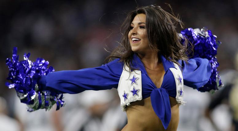 Nov 29, 2018; Arlington, TX, USA; Dallas Cowboys cheerleaders perform during a game against the New Orleans Saints at AT&T Stadium. Mandatory Credit: Tim Heitman-USA TODAY Sports Nov 29, 2018; Arlington, TX, USA; Dallas Cowboys cheerleaders perform during a game against the New Orleans Saints at AT&T Stadium. Mandatory Credit: Tim Heitman-USA TODAY Sports
