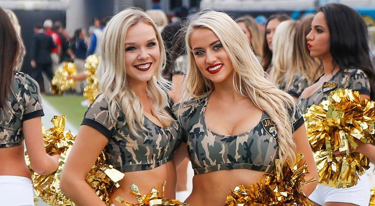 Dec 2, 2018; Jacksonville, FL, USA; Jacksonville Jaguars cheerleaders pose for a photo before the game against the Indianapolis Colts at TIAA Bank Field. Mandatory Credit: Reinhold Matay-USA TODAY Sports Dec 2, 2018; Jacksonville, FL, USA; Jacksonville Jaguars cheerleaders pose for a photo before the game against the Indianapolis Colts at TIAA Bank Field. Mandatory Credit: Reinhold Matay-USA TODAY Sports