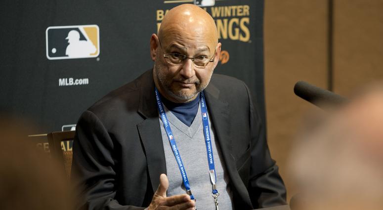Cleveland Indians manager Terry Francona talks to the media during the MLB Winter Meetings at the Mandalay Bay Convention Center. Cleveland Indians manager Terry Francona talks to the media during the MLB Winter Meetings at the Mandalay Bay Convention Center.