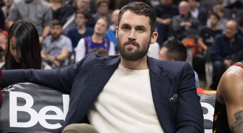 Dec 21, 2018; Toronto, Ontario, CAN; Cleveland Cavaliers forward Kevin Love (0) watches the game from the bench during the fourth quarter against the Toronto Raptors at Scotiabank Arena. Mandatory Credit: Nick Turchiaro-USA TODAY Sports Dec 21, 2018; Toronto, Ontario, CAN; Cleveland Cavaliers forward Kevin Love (0) watches the game from the bench during the fourth quarter against the Toronto Raptors at Scotiabank Arena. Mandatory Credit: Nick Turchiaro-USA TODAY Sports