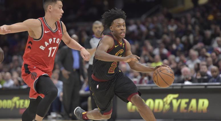 Mar 11, 2019; Cleveland, OH, USA; Cleveland Cavaliers guard Collin Sexton (2) drives against Toronto Raptors guard Jeremy Lin (17) in the fourth quarter at Quicken Loans Arena. Mandatory Credit: David Richard-USA TODAY Sports Mar 11, 2019; Cleveland, OH, USA; Cleveland Cavaliers guard Collin Sexton (2) drives against Toronto Raptors guard Jeremy Lin (17) in the fourth quarter at Quicken Loans Arena. Mandatory Credit: David Richard-USA TODAY Sports