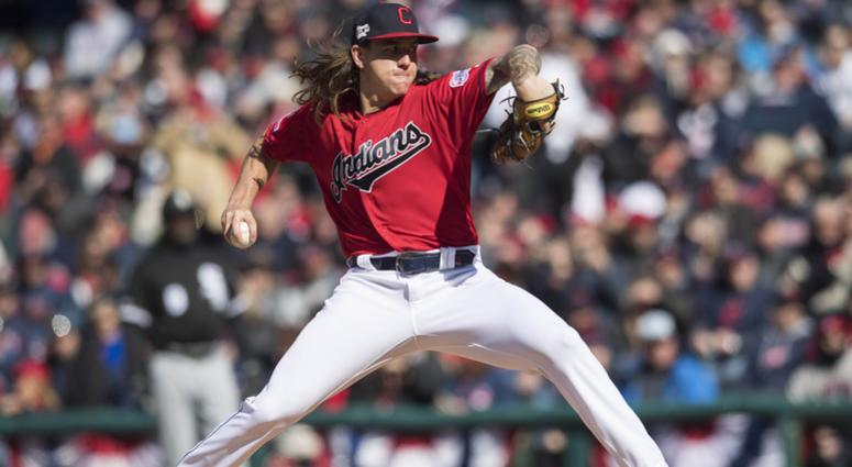 Apr 1, 2019; Cleveland, OH, USA; Cleveland Indians starting pitcher Mike Clevinger (52) throws a pitch during the first inning against the Chicago White Sox at Progressive Field. Mandatory Credit: Ken Blaze-USA TODAY Sports Apr 1, 2019; Cleveland, OH, USA; Cleveland Indians starting pitcher Mike Clevinger (52) throws a pitch during the first inning against the Chicago White Sox at Progressive Field. Mandatory Credit: Ken Blaze-USA TODAY Sports