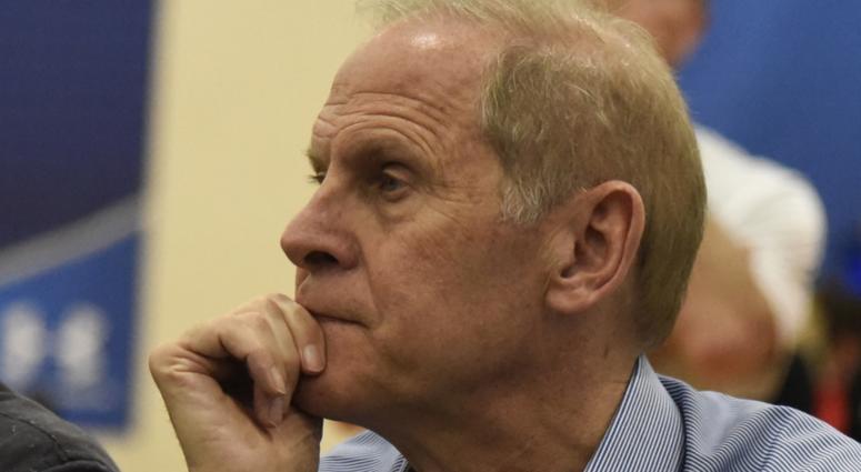 Cleveland Cavaliers head coach John Beilein watches as players practice during day one of the NBA Draft Combine at Quest Multisport Complex. Cleveland Cavaliers head coach John Beilein watches as players practice during day one of the NBA Draft Combine at Quest Multisport Complex.
