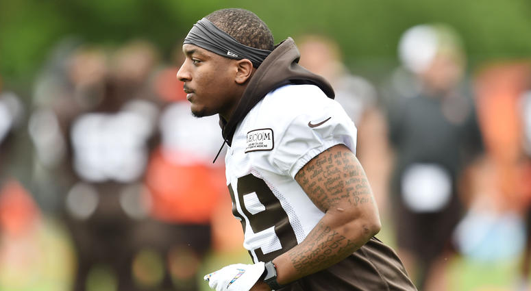 Jun 4, 2019; Berea, OH, USA; Cleveland Browns running back Duke Johnson (29) runs during minicamp at the Cleveland Browns training facility. Mandatory Credit: Ken Blaze-USA TODAY Sports Jun 4, 2019; Berea, OH, USA; Cleveland Browns running back Duke Johnson (29) runs during minicamp at the Cleveland Browns training facility. Mandatory Credit: Ken Blaze-USA TODAY Sports