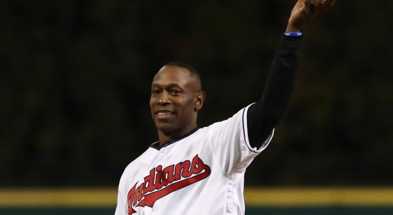 Cleveland Indians former player Kenny Lofton