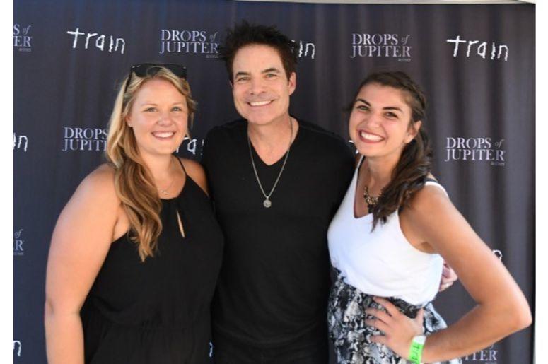 Backstage with Train