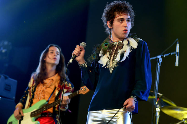 Josh Kiszka of Greta Van Fleet perform onstage Josh Kiszka of Greta Van Fleet perform onstage