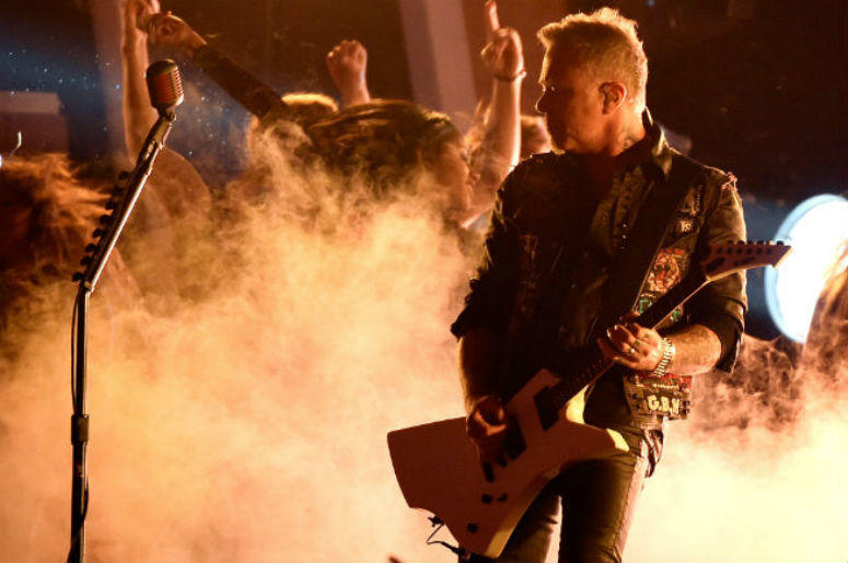 James Hetfield of Metallica James Hetfield of Metallica