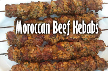 Moroccan Beef Kebabs