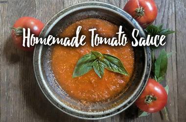 Homemade Tomato Sauce