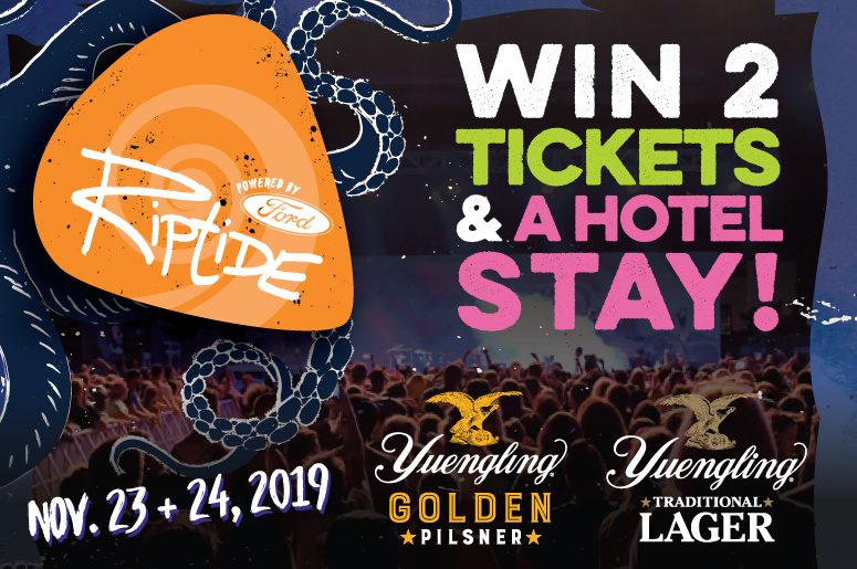Win Tickets to Riptide Music Festival! Win Tickets to Riptide Music Festival!