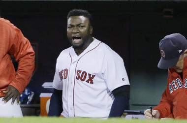 Big Papi David Ortiz in the dugout Big Papi David Ortiz in the dugout