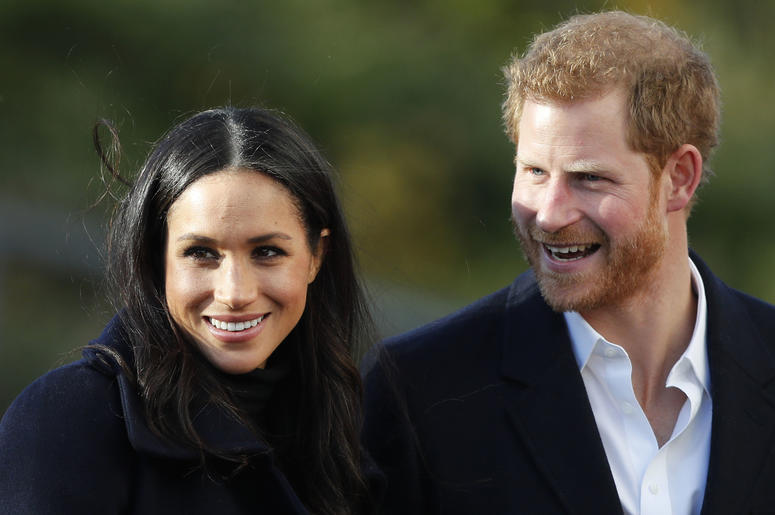 El pr ncipe Enrique y su prometida Meghan Markle llegan a la Academia Nottingham, en Nottingham, Inglaterra, el 1 de diciembre de 2017. El pr ncipe Enrique y su prometida Meghan Markle llegan a la Academia Nottingham, en Nottingham, Inglaterra, el 1 de diciembre de 2017.