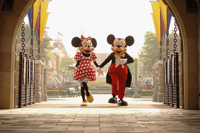 In this handout photo provided by Disney, Mickey and Minnie Mouse are seen walking through Sleeping Beauty Castle at the new Disneyland Park on September 1, 2005 in Hong Kong. The new theme park and vacation resort will officially open September 12. In this handout photo provided by Disney, Mickey and Minnie Mouse are seen walking through Sleeping Beauty Castle at the new Disneyland Park on September 1, 2005 in Hong Kong. The new theme park and vacation resort will officially open September 12.
