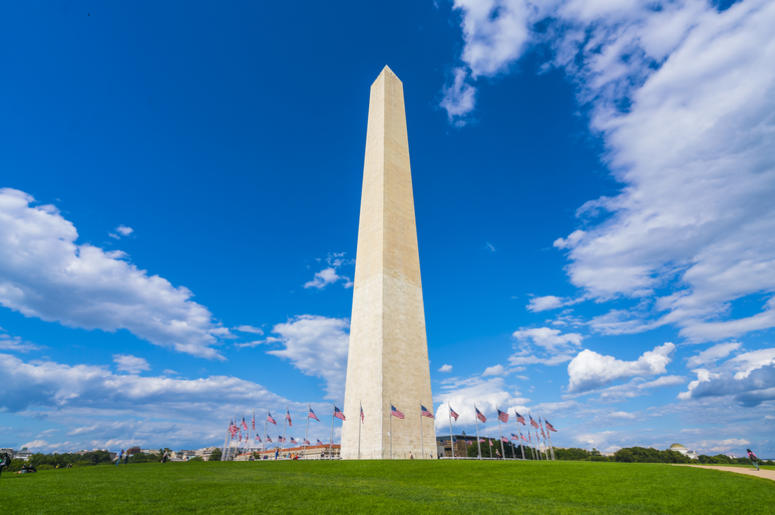 Washington Monument on a sunny day Washington Monument on a sunny day