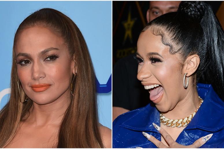 Jennifer Lopez and Cardi B