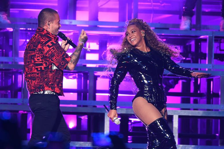 J Balvin y Beyoncé en Coachella 2018 J Balvin y Beyoncé en Coachella 2018