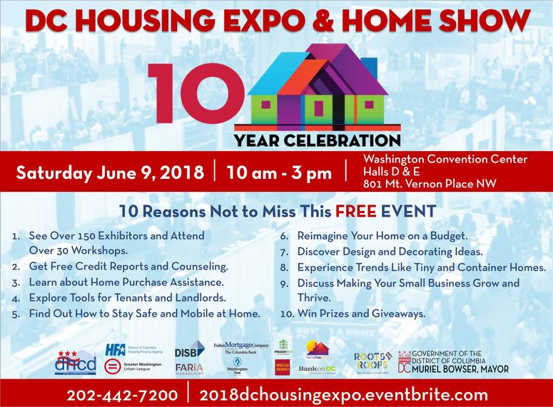 10th Annual DC Housing Expo and Home Show 10th Annual DC Housing Expo and Home Show
